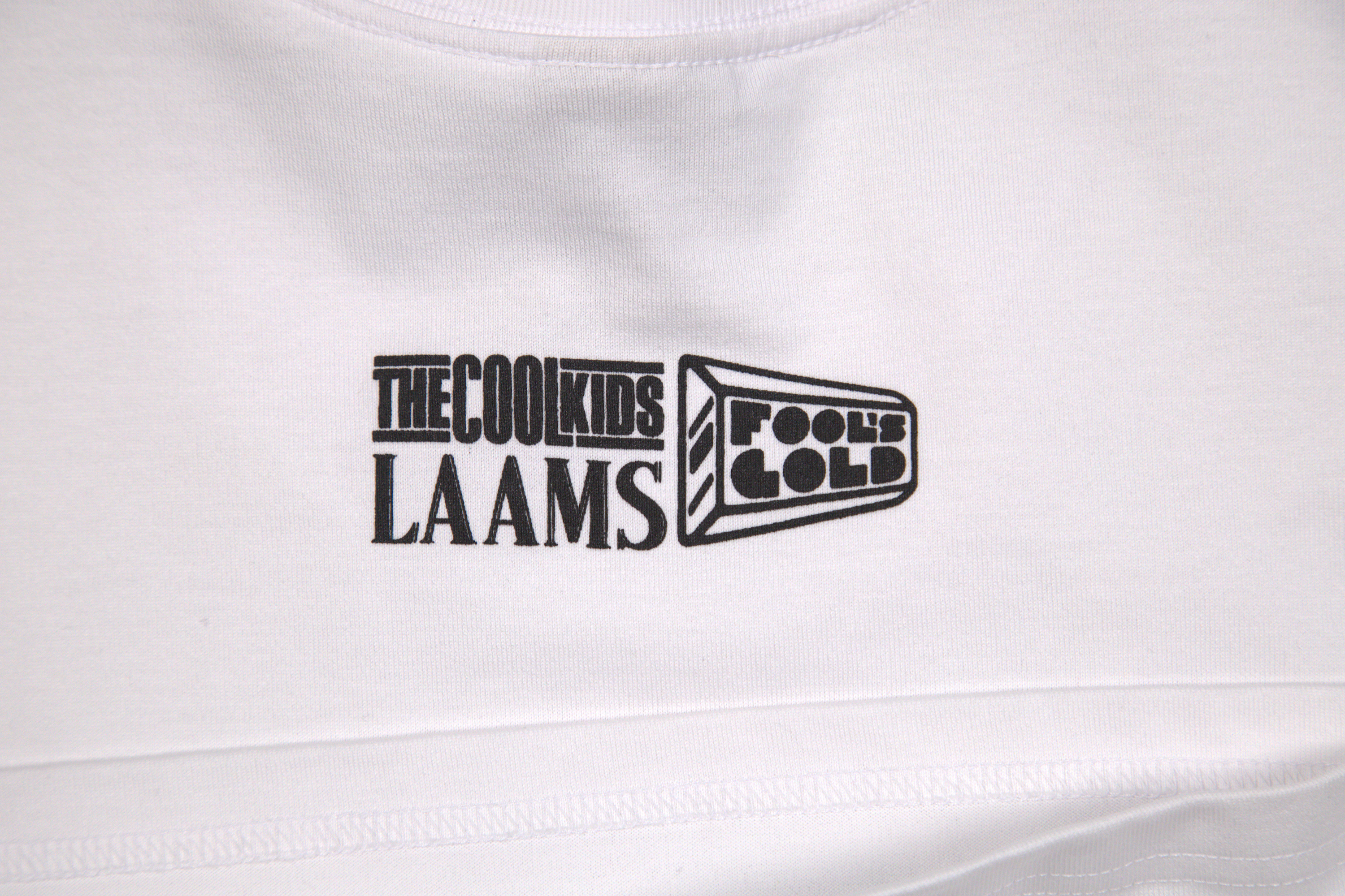 TCK x LAAMS - White T